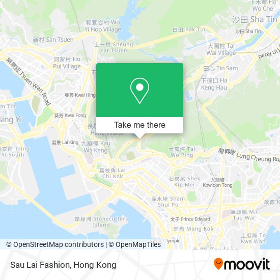 Sau Lai Fashion map