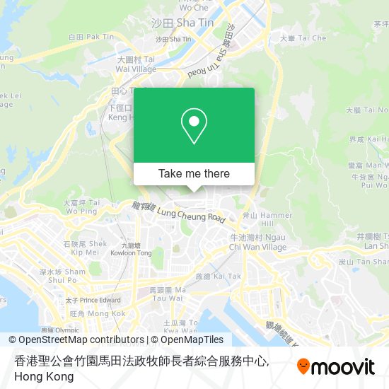 香港聖公會竹園馬田法政牧師長者綜合服務中心 map