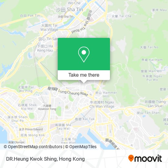 DR.Heung Kwok Shing map