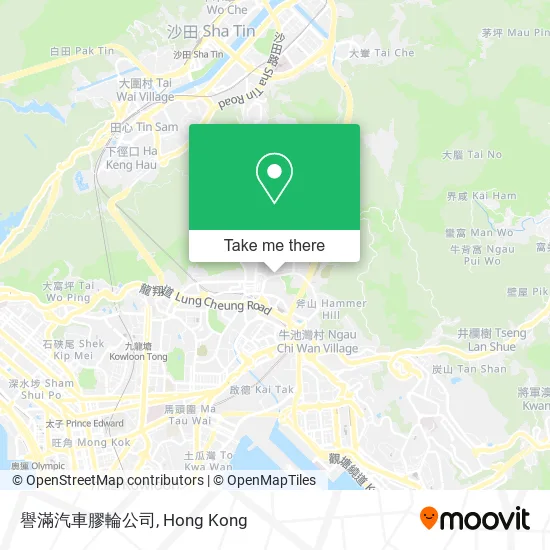 譽滿汽車膠輪公司 map