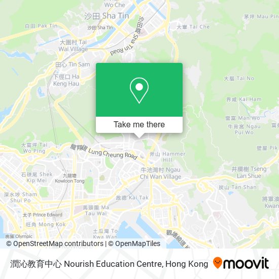 潤沁教育中心 Nourish Education Centre地圖