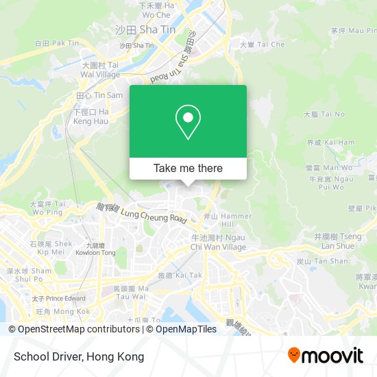 School Driver map