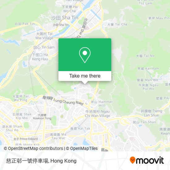 慈正邨一號停車場 map