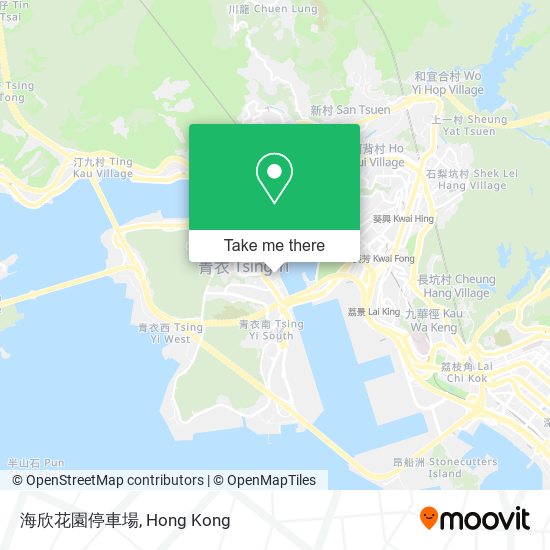 海欣花園停車場地圖