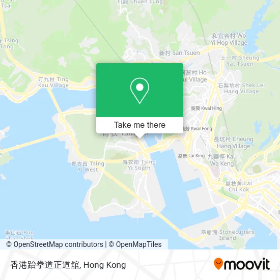 香港跆拳道正道舘 map