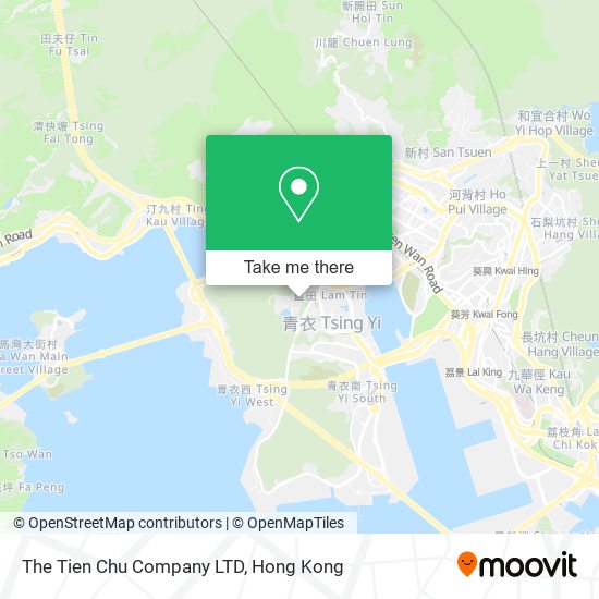 The Tien Chu Company LTD map