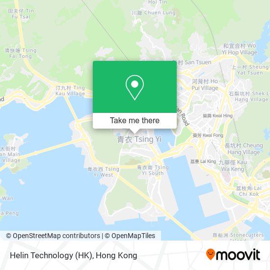 Helin Technology (HK) map