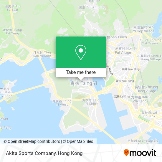 Akita Sports Company map