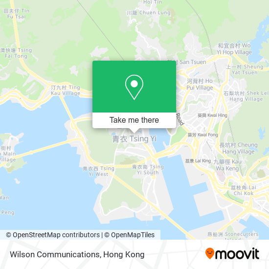 Wilson Communications map