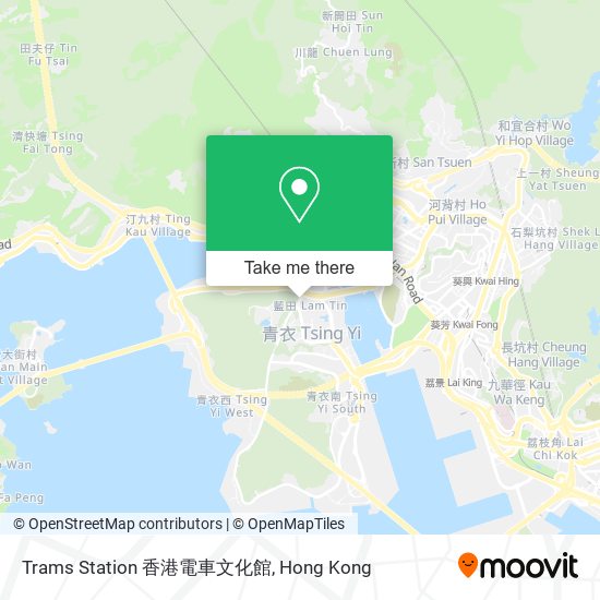 Trams Station 香港電車文化館地圖