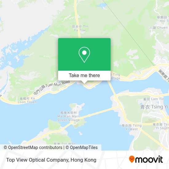 Top View Optical Company map