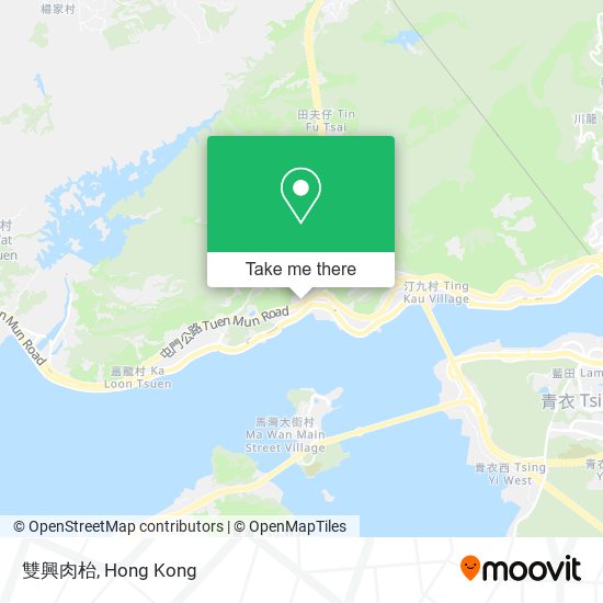 雙興肉枱 map