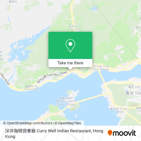 深井咖喱寶餐廳 Curry Well Indian Restaurant map