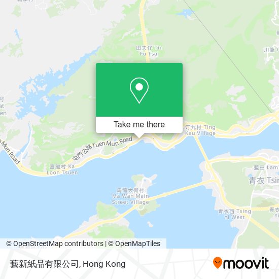 藝新紙品有限公司 map