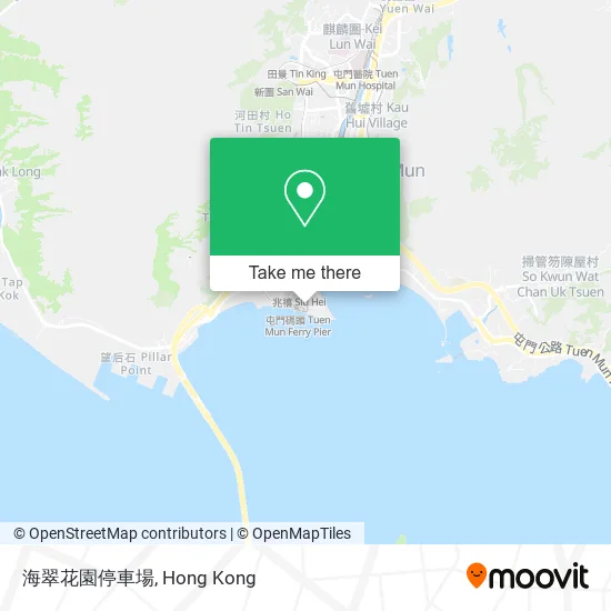 海翠花園停車場地圖