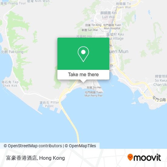 富豪香港酒店 map