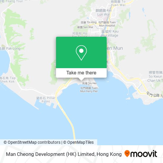 Man Cheong Development (HK) Limited map