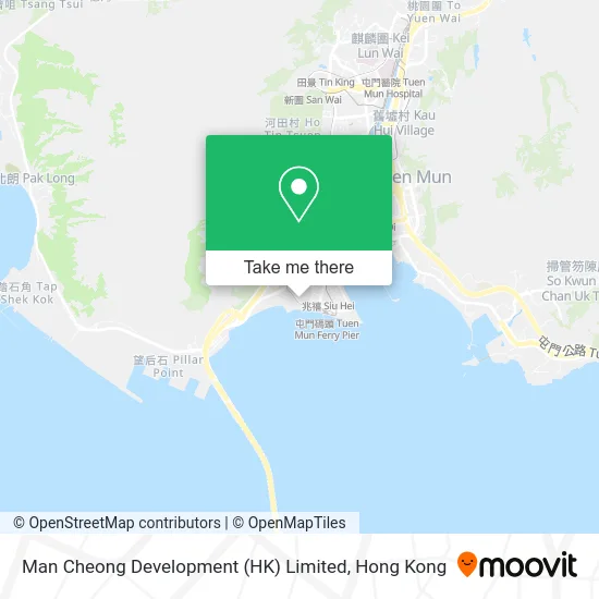 Man Cheong Development (HK) Limited map