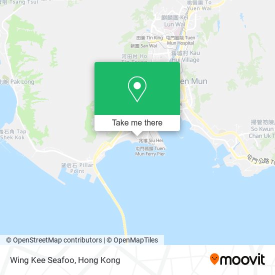 Wing Kee Seafoo map