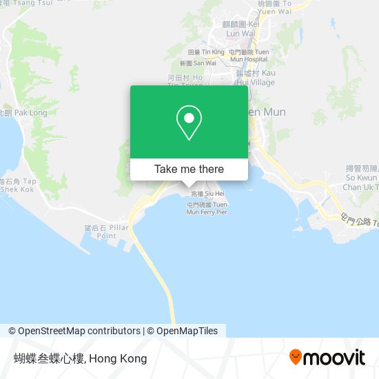 蝴蝶叁蝶心樓 map