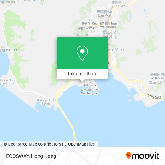 ECOSWAY map