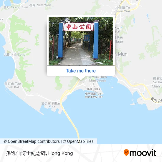 孫逸仙博士紀念碑 map