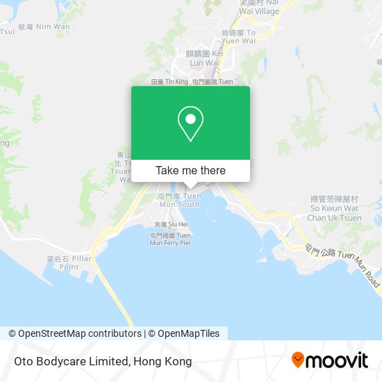 Oto Bodycare Limited map