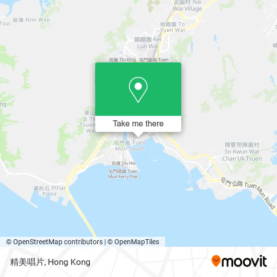 精美唱片 map
