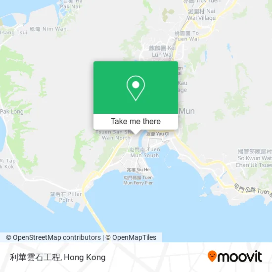 利華雲石工程 map