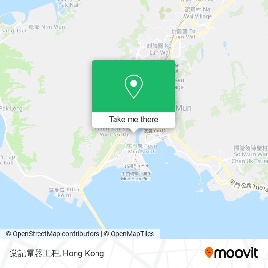 棠記電器工程 map