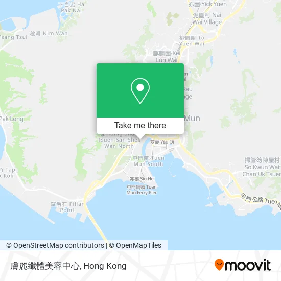 膚麗纖體美容中心地圖