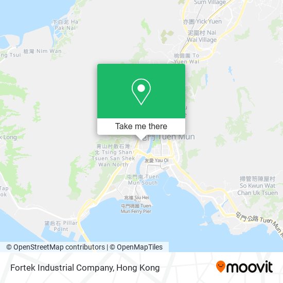 Fortek Industrial Company map