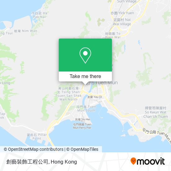 創藝裝飾工程公司 map