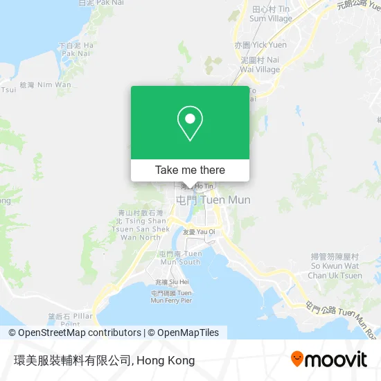 環美服裝輔料有限公司 map