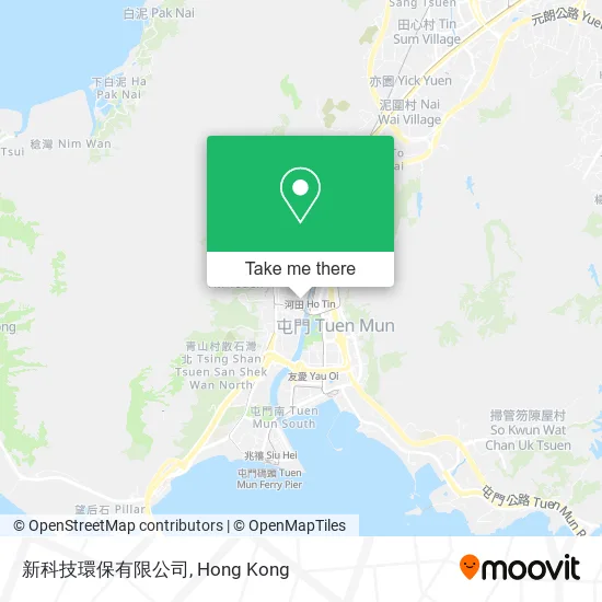 新科技環保有限公司地圖