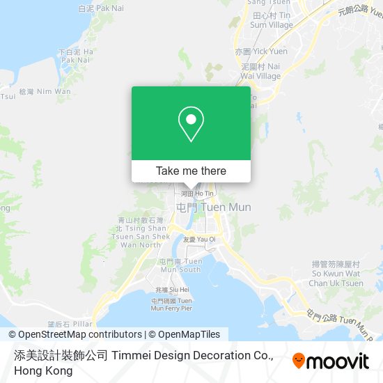 添美設計裝飾公司 Timmei Design Decoration Co. map