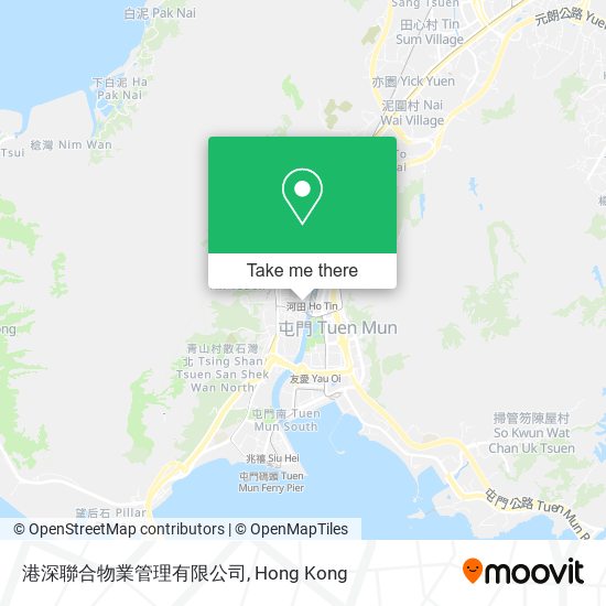 港深聯合物業管理有限公司地圖