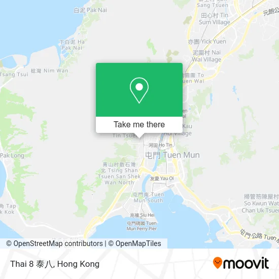 Thai 8 泰八 map