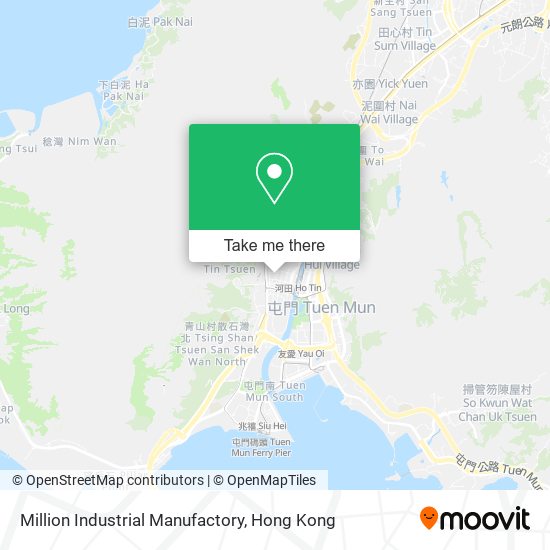 Million Industrial Manufactory map