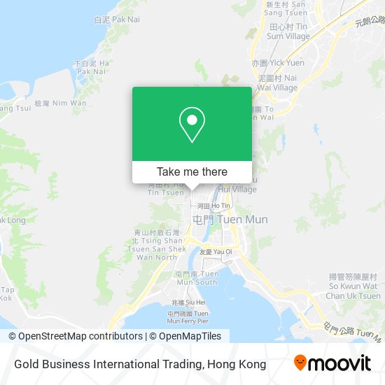 Gold Business International Trading map