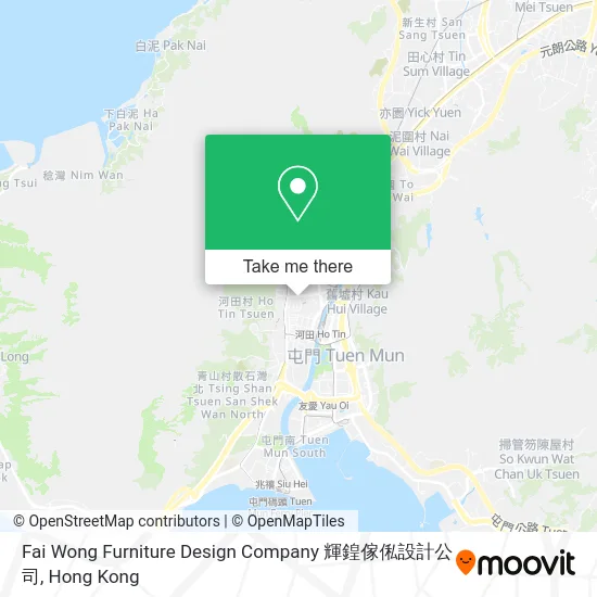 Fai Wong Furniture Design Company 輝鍠傢俬設計公司 map
