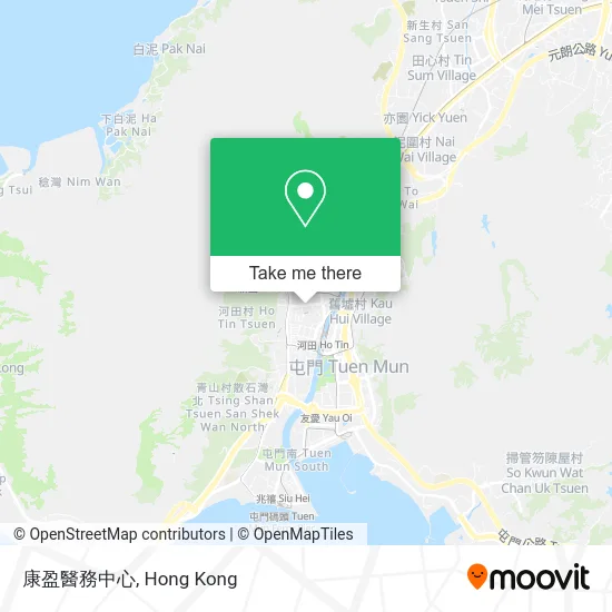 康盈醫務中心 map