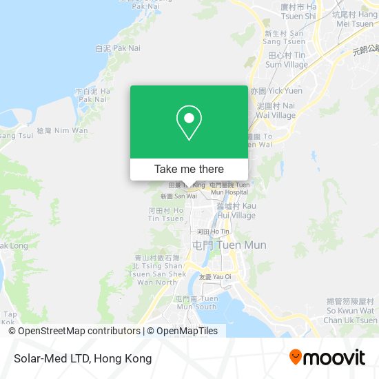 Solar-Med LTD map