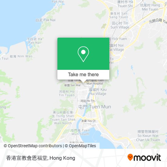 香港宣教會恩福堂地圖