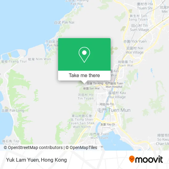 Yuk Lam Yuen map