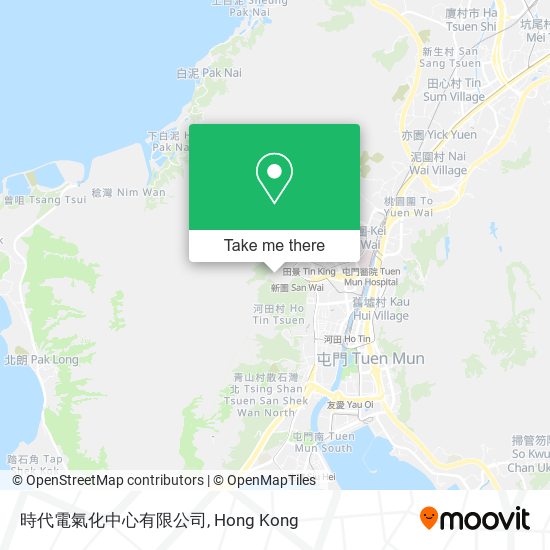 時代電氣化中心有限公司地圖
