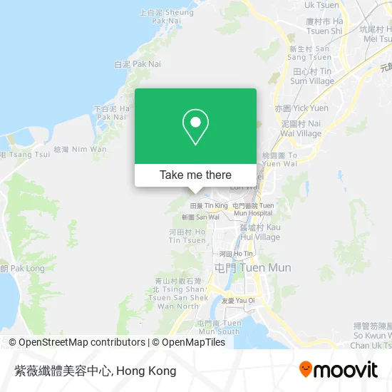 紫薇纖體美容中心地圖