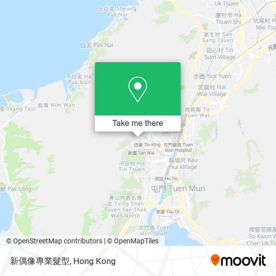 新偶像專業髮型 map