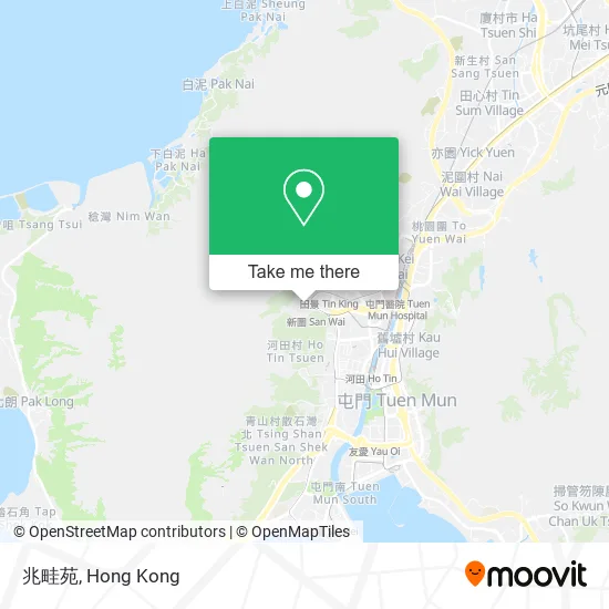 兆畦苑 map