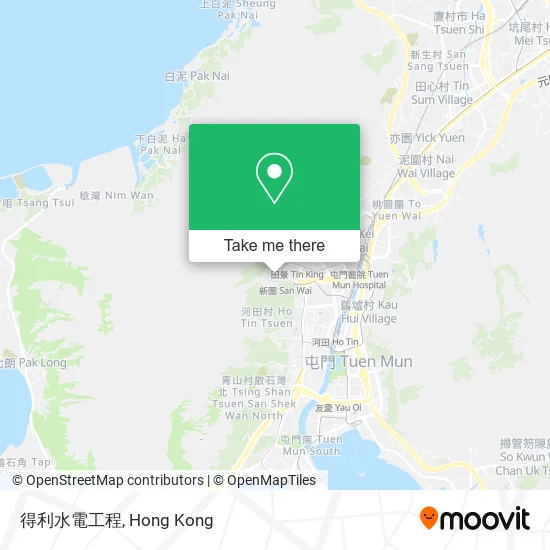 得利水電工程地圖